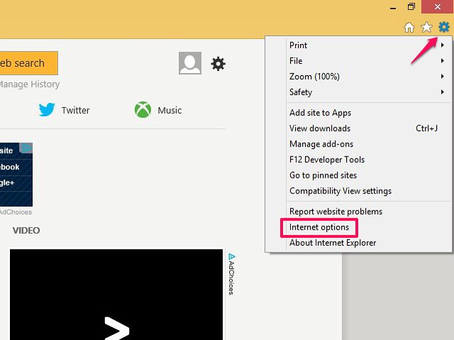 how to disable pop up blocker on hp laptop