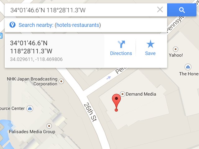 How To Enter GPS Coordinates In Google Maps Techwalla