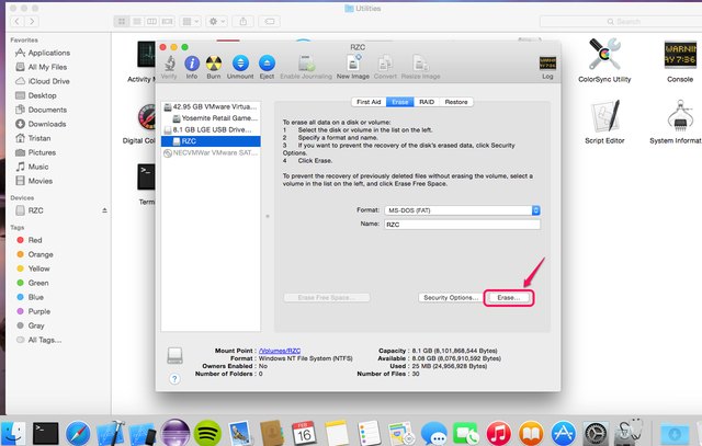 format a flash drive for mac and windows