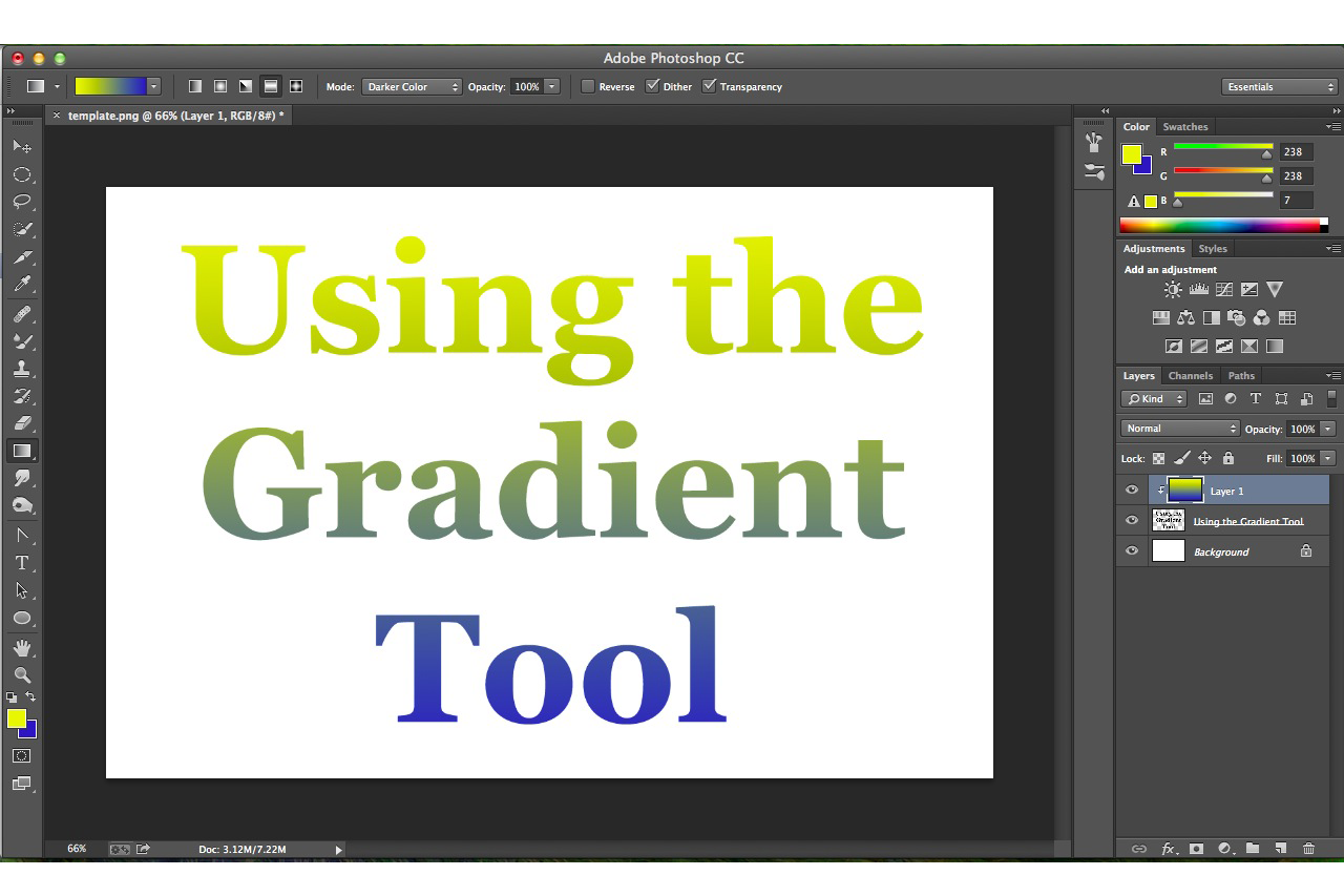 How Do I Create a Gradient Fill in Photoshop? | Techwalla