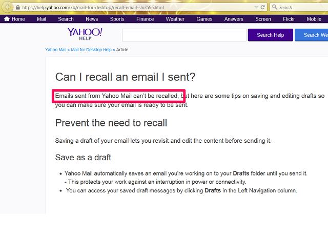 Undo Sent Emails: A Guide on How to Unsend Emails in Yahoo Mail