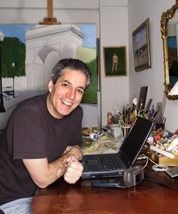 Man with laptop