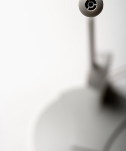 Studio shot of computer microphone accessory