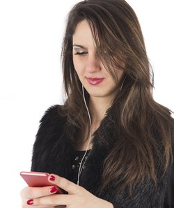 Girl listening Mp3
