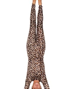 Woman doing headstand