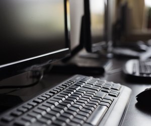 computer in the office