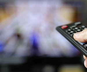 Binge watching TV show