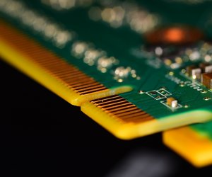 Gold plated connectors on a pci-e board