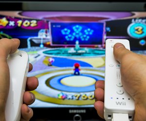 wii remote and nunchuck