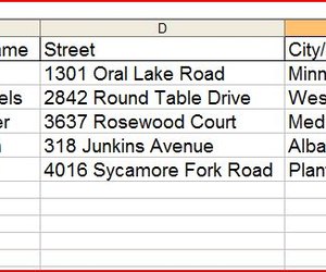 how to make labels in word with different addresses