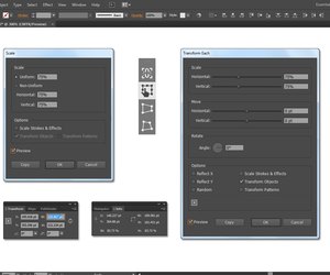 how to resize image in illustrator