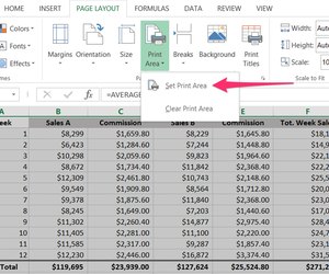 how to change print area on whole workbook in excel for mac