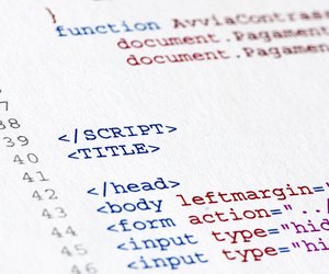 HTML coding lines