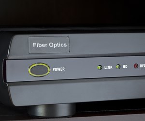 Detail of Set-Top Box for Fiber-Optic Broadband Television