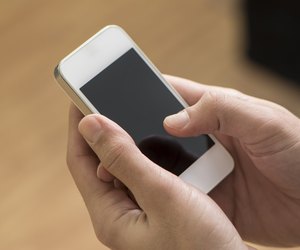 Holding Smart Phone