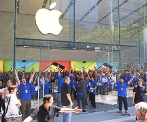 Apple Opens New Store In Omotesando, Tokyo