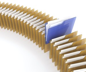 Folder with files