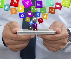 Using a mobile phone with Applications