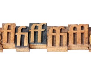 ligature in wood type