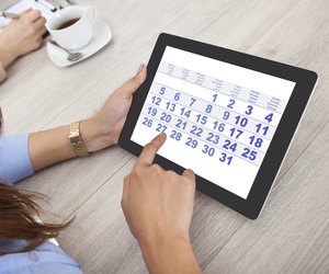 Businesswoman Using Digital Tablet