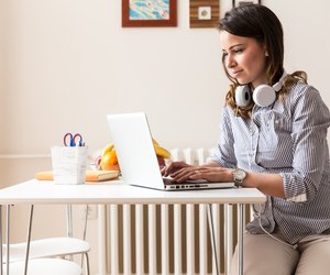 Female blogger