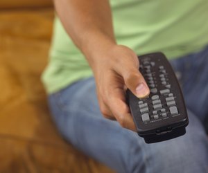 Pressing button on remote control