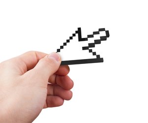 Hand Holding Arrow Cursor