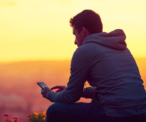 Man with phone