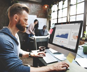 Business Team Corporate Marketing Working Concept