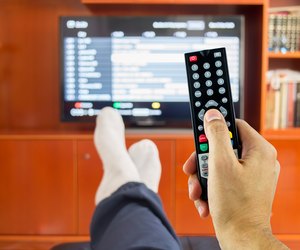 watching tv programming