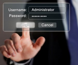login and password