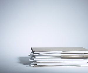 Pile of file folders