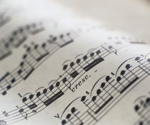 Detail of Sheet Music