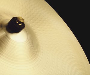Close up of a cymbal