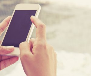 Woman Using a Smart Phone