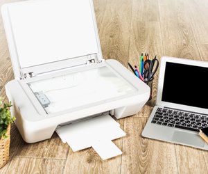 Laptop and printer