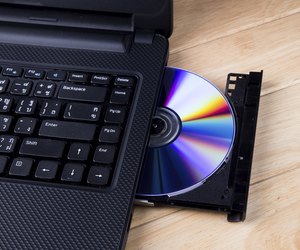 Open DVD drive