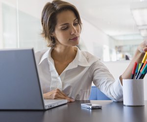 Businesswoman working