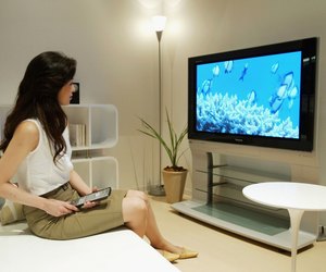 thin-shaped television