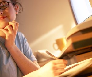 Woman working