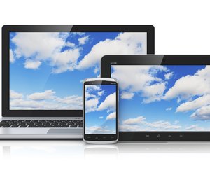 Cloud computing concept