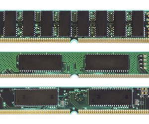 RAM chip on white