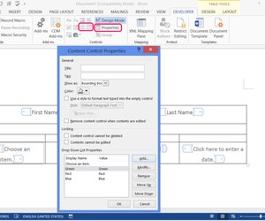 fillable form ms word visual studio