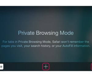 does safari private browsing store anything