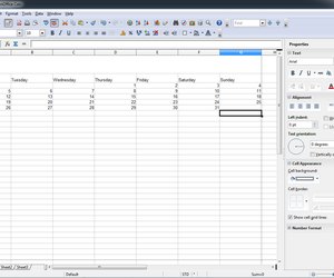 How Do I Create a Calendar in OpenOffice? | Techwalla.com