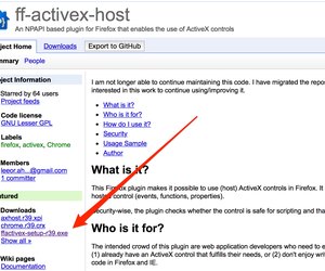 how to run activex on firefox