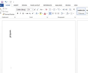 How to Create Vertical Type in a Word Document | Techwalla.com