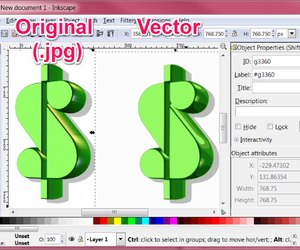 convert jpg to vector inkscape