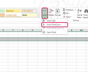 cannot insert rows in excel sheet