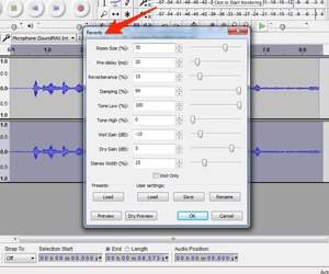 best audacity settings for voice over